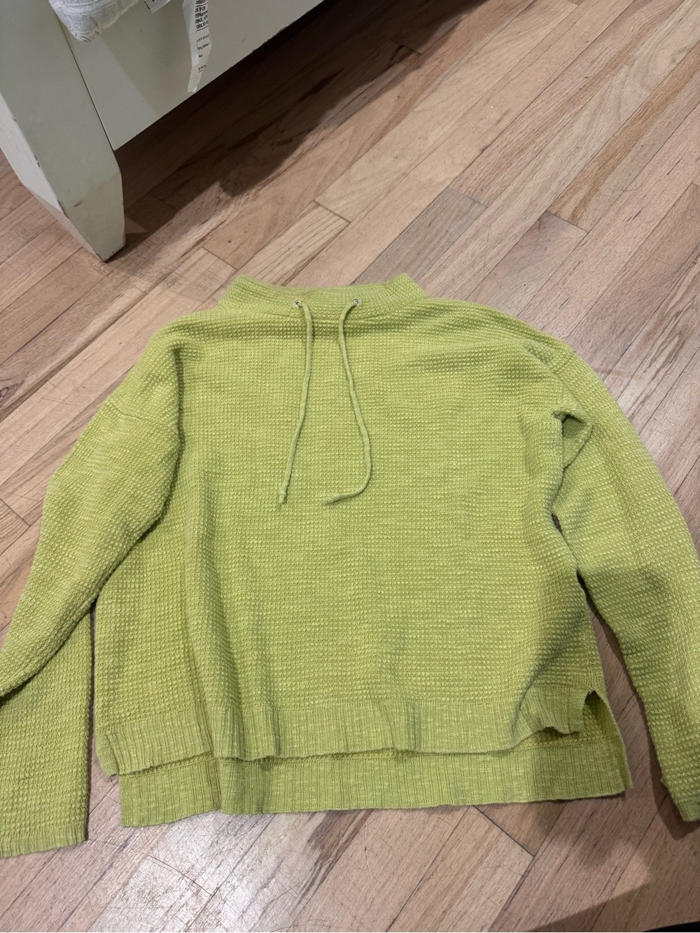 Light Green Women's Knit Pullover Sweater